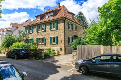 外部景觀, Ferienwohnung Apfelbaum Kitzingen in 基青根