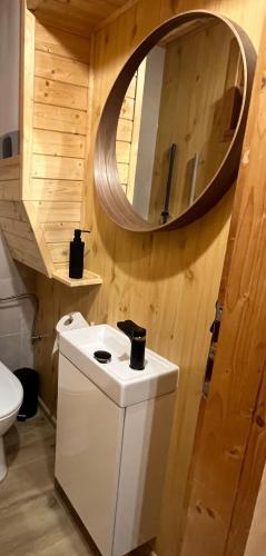 浴室, Chata Sauna Sosna in 上魯日巴希
