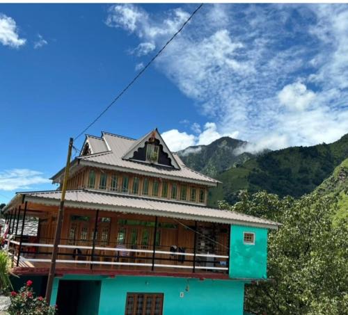 133.873m² 4 guļamistaba, 2 privāta vannas istaba  Syanachatti
 (Divine Home Stay ) in Syanachatti