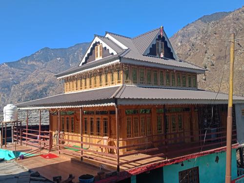 Viesnīcas āriene, 133.873m² 4 guļamistaba, 2 privāta vannas istaba  Syanachatti
 (Divine Home Stay ) in Syanachatti