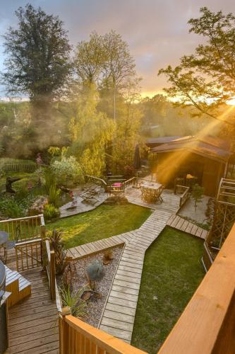 Petit chalet 4 personnes bain nordique in Conflandey