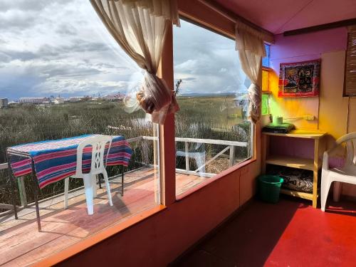 Casa de Yolanda en Uros