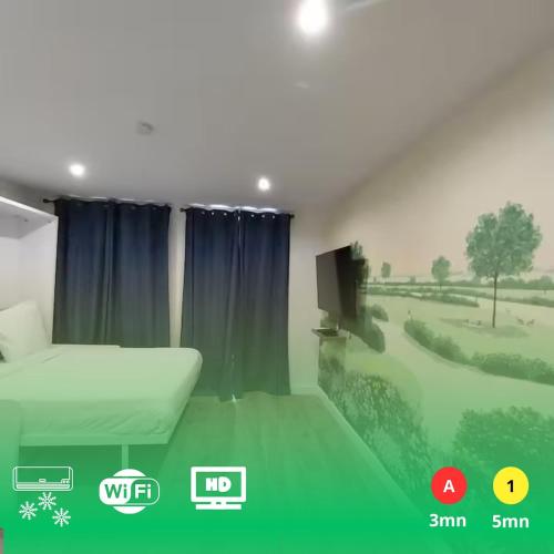 242- Rêves de jardin - Centre Vincennes avec Terrasse - Location saisonnière - Vincennes