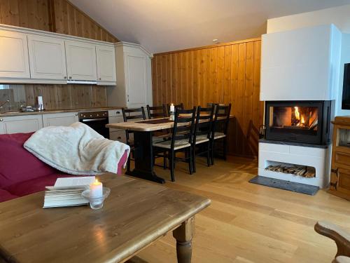 Fasiliteter, Bright 2-Bedroom With Terrace And Fireplace in Beitostølen