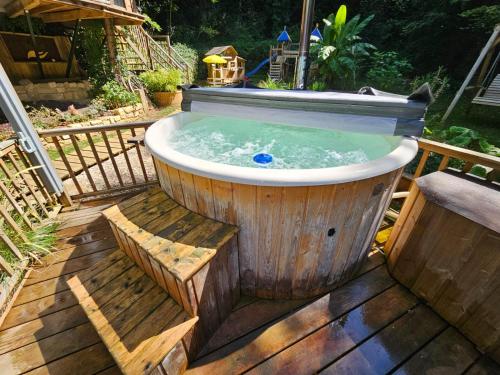 Apkārtne, Petit chalet 4 personnes bain nordique in Conflandey