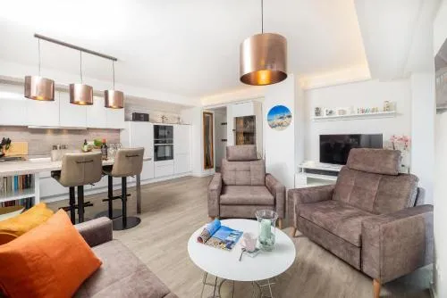 Prora - Apartment mit Meerblick und Strandkorb am Strand - Dünenblick in Binz, Deutschland