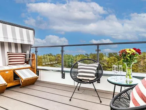 Prora - Apartment mit Meerblick - Malanya Dachterrasse in Binz, Deutschland