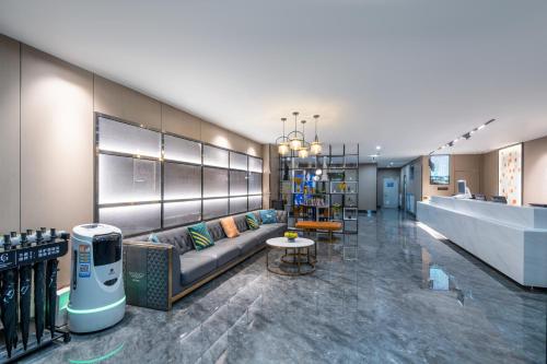 Lobby, City Garden Hotel Beijing Yanqing Wanda Plaza Jingzhang Road North Station Branch in Yanqing