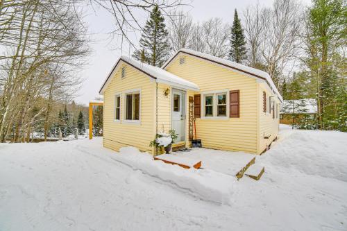 Ice Fish & Snowmobile: Riverfront Manistique Cabin in Munising Township (MI)