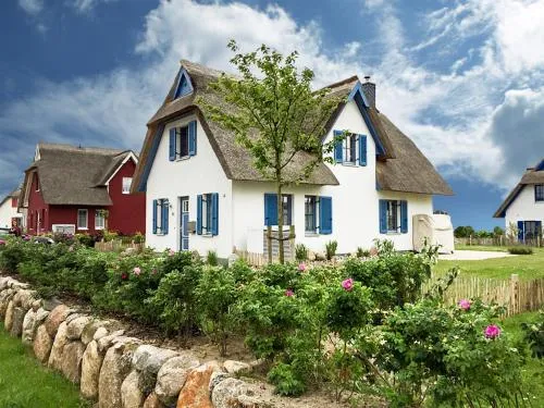 Reethaus "Huus Poeler Wiek" in Zierow, Deutschland