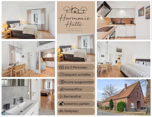 "Harmonie Hütte" warmherzig eingerichtetes und ruhig gelegenes Appartement! in Minden, Deutschland