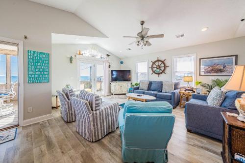 Bali Hai - Kitty Hawk MP 3, 50 Yards to Beach, Breathtaking Views, Open Decks in קיטי חוק(אן סי)