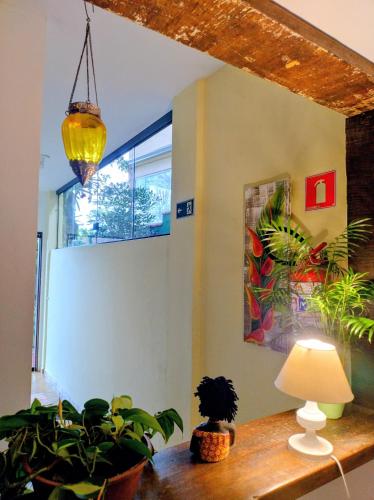 ล็อบบี้, Suites Brilho do Sol in หาดเตโนริโอ