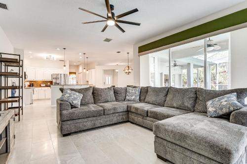 Dock, Lanai & Pool! Modern Red Bug Lake Retreat in Land O' Lakes (FL)