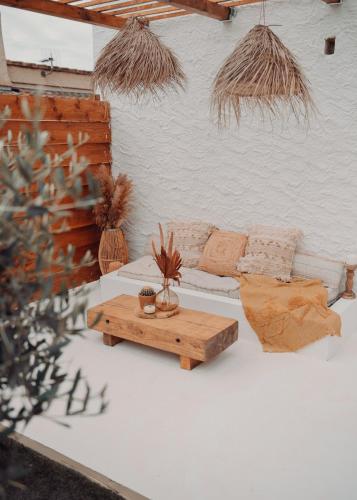 Appartement finca avec terrasse - Location saisonnière - Brignoles