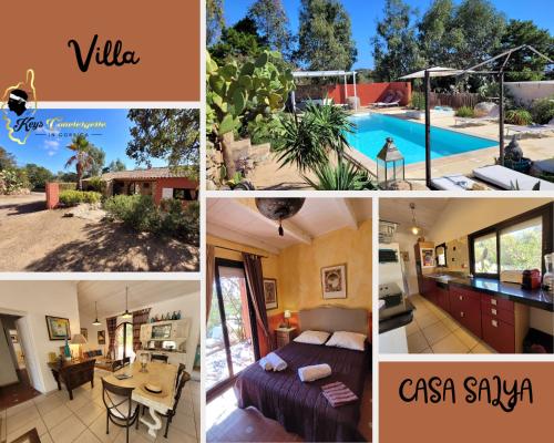 Casa Salya 8 pers Piscine privée Chauffée San Cipriano - Location saisonnière - Lecci