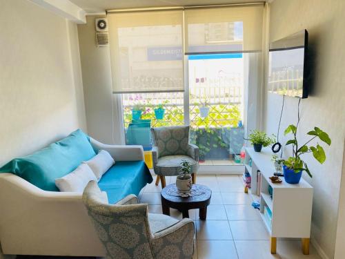 . Acogedor Apartamento 2D1B Edificio Aldunate