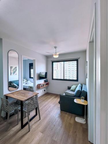 ห้องพัก, Apt 2 quartos - para 6 pessoas - a 300m do Metro Barra Funda perto, do Allianz e 9 min do Anhembi, P in บาร์ราฟุนดา