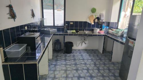 주방, Chalet Sole Mio in 푸에르토 산 호세