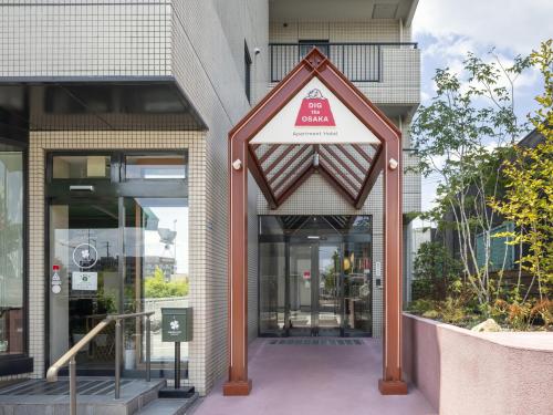 Exterior view, Apartment Hotel  DIG the OSAKA in Kishibe Station