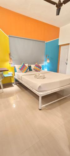 1 double bed