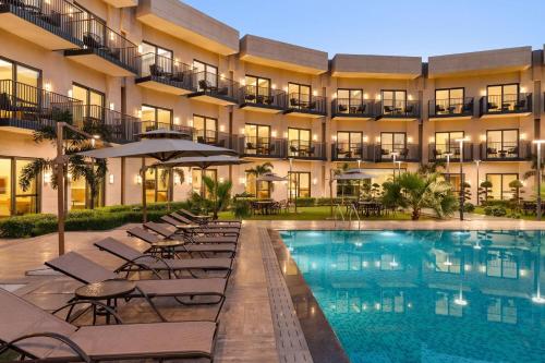 Swimming pool, Ramada by Wyndham Sonipat Murthal in Sonipat
