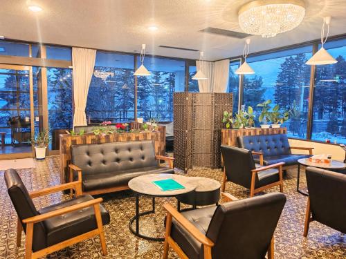 레스토랑, 호텔 솔 앳 레이크 토야 (Hotel Sol at Lake Toya) in 노보리베츠