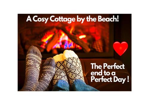 The Ultimate Romantic Getaway! Cosy Lakeside Cottage with Lakeside views, Log Burner & The Beach on your doorstep at the Best Location in Mablethorpe!