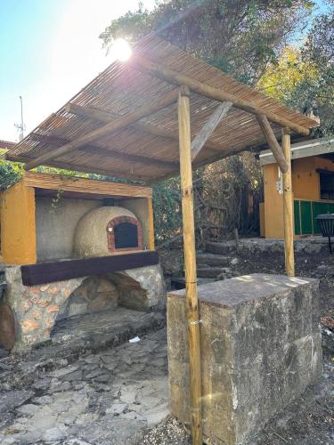 Erkély/terasz, EcoCabaña El Refugio (EcoCabana El Refugio) in Archidona