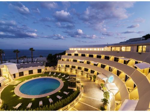Hotelli välisilme, President  Park Hotel in Aci Trezza
