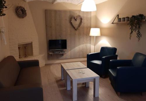 sala de TV, Recreatieboerderij Tergracht - Der Kostel in Epen
