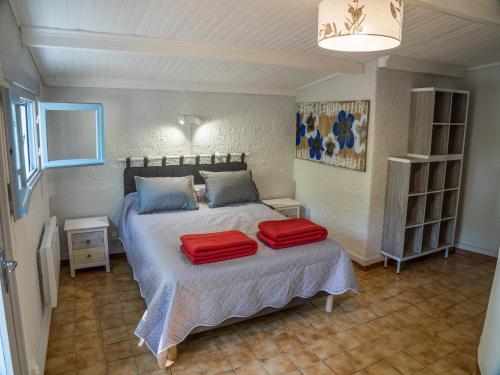 Cottage in Uzer with Pool, Terrace, Garden, Deckchairs in Uzera
