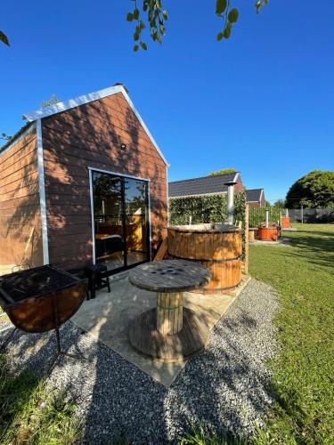 Mini cabana con tinaja in Los Lagos