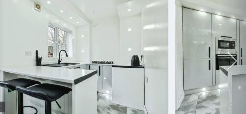 2 Bed Terrace House with modern touch gîte à louer Lea Hall Railway Station
