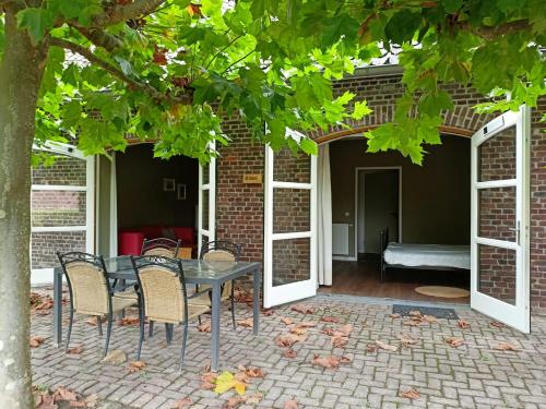 Balkons/terase, Vakantieverblijf De Rozenhorst in Horst aan de Maas