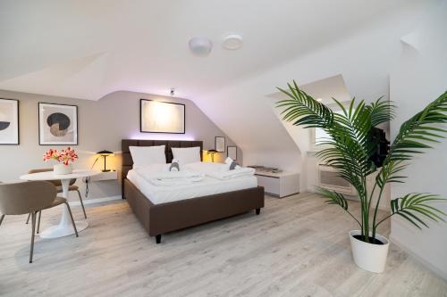 City Penthouse Apartments in Bahnhofsnähe in Würzburg, Deutschland