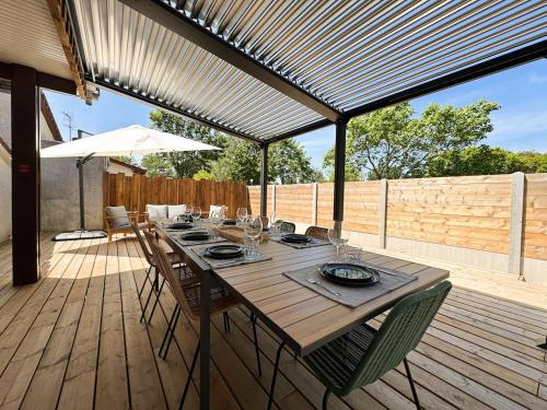 La Familha - jacuzzi - Andernos - Location, gîte - Andernos-les-Bains