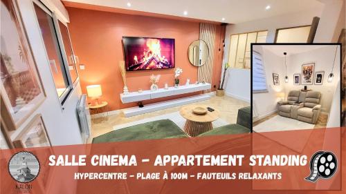 - KALON - CONCARNEAU - SALLE CINÉMA - PLAGE À 100m - VILLE CLOSE À PIEDS - WIFI - Center & beach within walking distance -