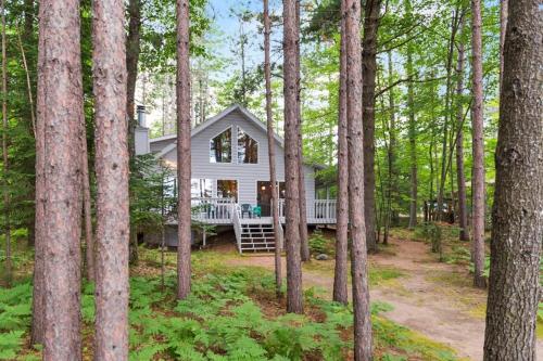 Porch in the Pines in Eagle River WI in Eagle River, USA