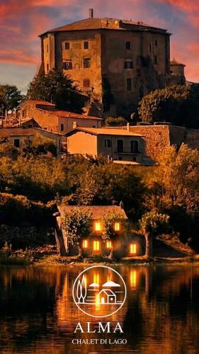 Viesnīcas āriene, Alma Capodimonte Lake chalet in Capodimonte (Viterbo)