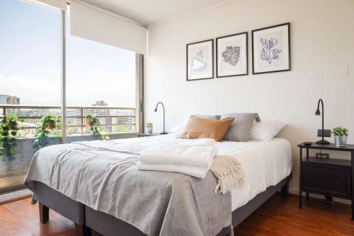 Chic 1BR Flat Heart of Providencia Urban Style