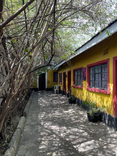 陽台/露台, 斯利普威小屋 (Sleepway Cottages) in 奈庫魯
