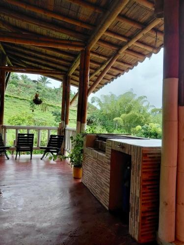 Casa campestre con piscina privada 20 personas in 벨몬테 바호