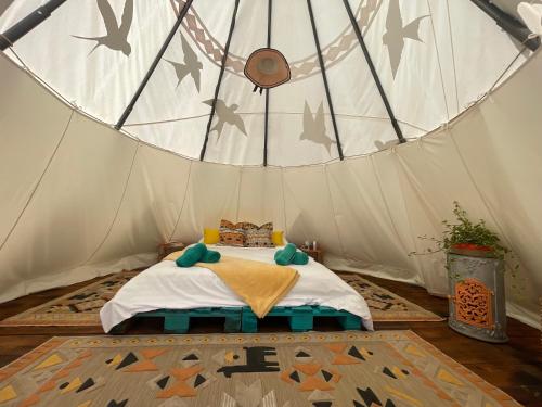 Langaland Glamping unități de cazare în natură cu mic dejun și cină incluse (Langaland Glamping unitati de cazare in natura cu mic dejun si cina incluse) in Susenii Bârgăului