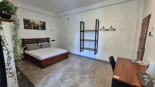 1 double bed