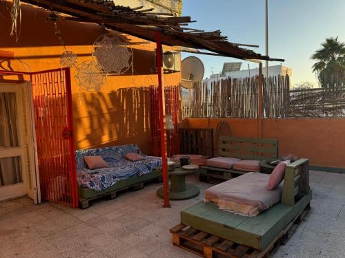 balcon/terrasse, Le Refuge Lumineux à la Terrasse Céleste (Le Refuge Lumineux a la Terrasse Celeste) in Ariana