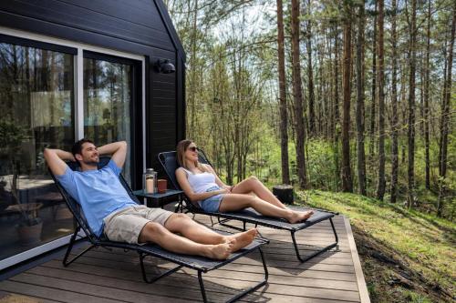 Apkārtne, Modern Sauna Cabin in Horse Ranch in Paukštakiai