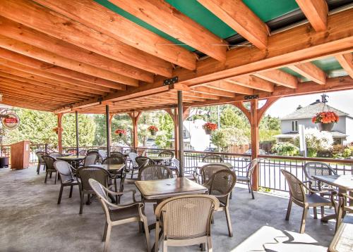 Bejárat, Auberge Au Soleil Levant in Piopolis (QC)