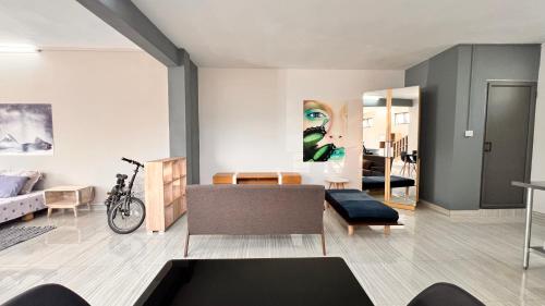 Közös társalgó / TV, Ti Loft PDP in Pointe aux Cannoniers