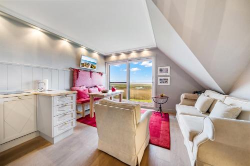 Guestroom, Fernsicht in Grossmorsum